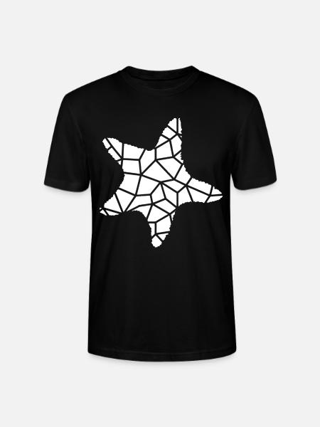 Poisson étoile - T-shirt bio CRAFTER Stanley Stella Unisexe - noir