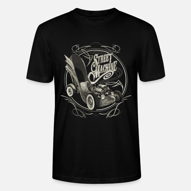 Machine de rue - T-shirt bio CRAFTER Stanley Stella Unisexe - noir