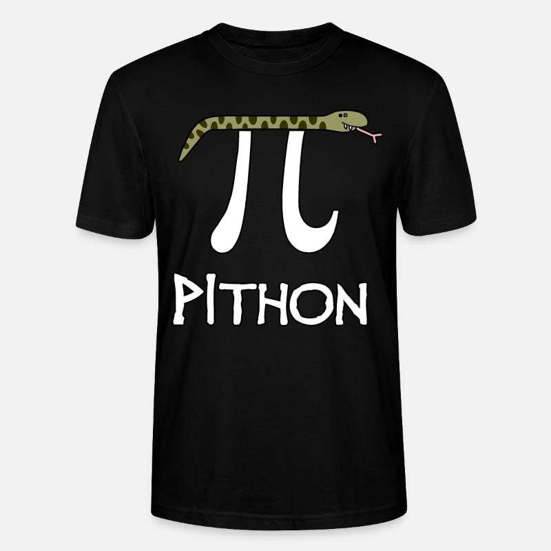 Pithon - Stanley/Stella Unisex Bio-T-Shirt CRAFTER - Schwarz