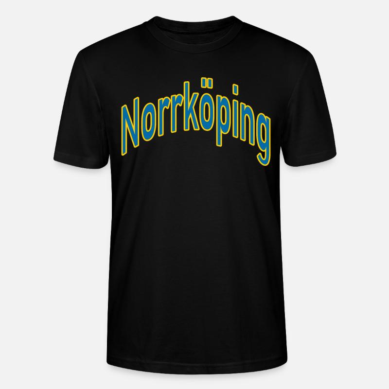 Norrköping - Stanley/Stella Unisex Bio-T-Shirt CRAFTER - Schwarz