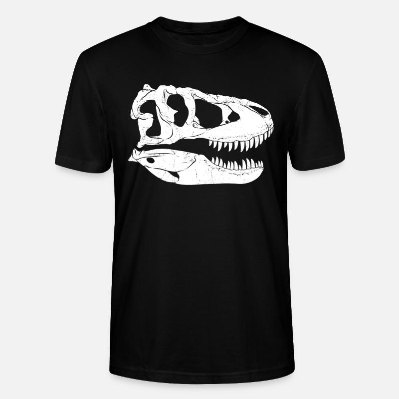 Tarbosaurus Fossil - Stanley/Stella Unisex Bio-T-Shirt CRAFTER - Schwarz