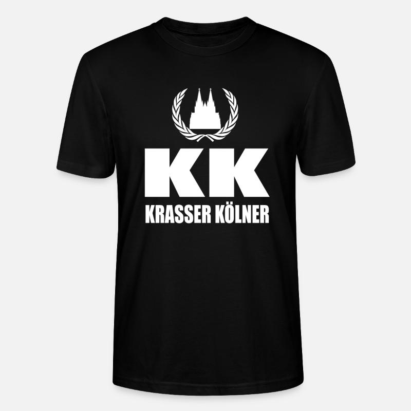 Köln - Stanley/Stella Unisex Bio-T-Shirt CRAFTER - Schwarz