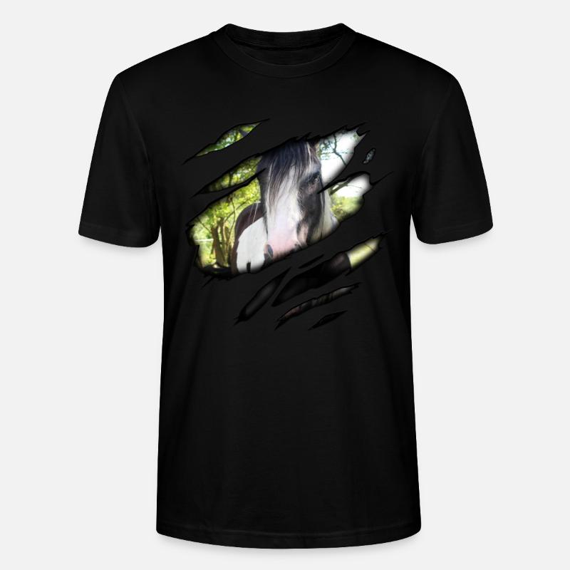 Bricoler en moi - T-shirt bio CRAFTER Stanley Stella Unisexe - noir