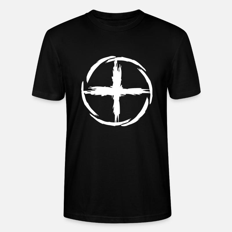 Erde Symbol - Stanley/Stella Unisex Bio-T-Shirt CRAFTER - Schwarz