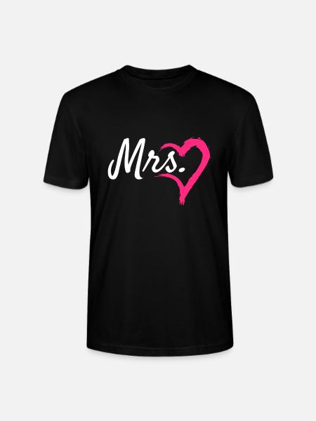 Mrs Herz - Stanley/Stella Unisex Bio-T-Shirt CRAFTER - Schwarz
