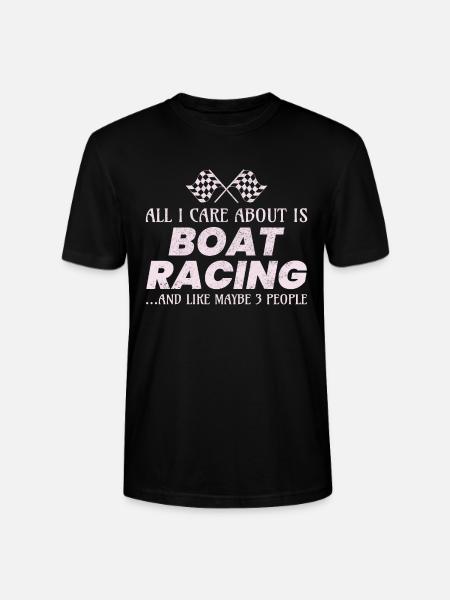 Boat Racing Powerboat Speedboat Offshore Race - Camiseta unisex ecológica CRAFTER de Stanley/Stella - negro