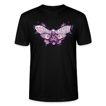 Strange and unusual - Stanley/Stella Unisex Bio-T-Shirt CRAFTER - Schwarz - Vorne - Alina (178cm) & Michal (187cm)