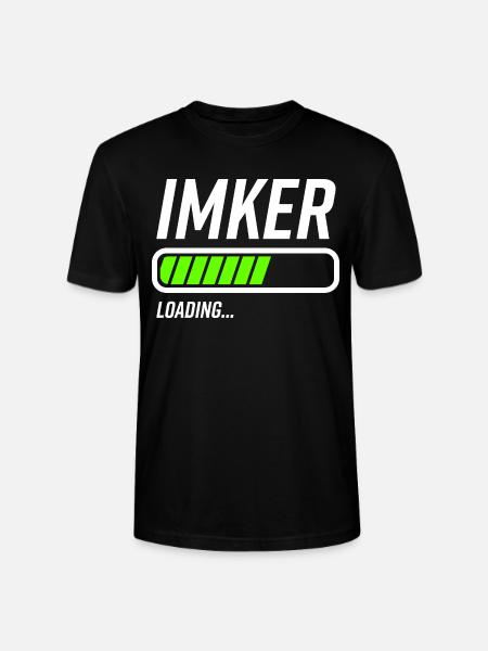 Imker Loading Ladebalken - Stanley/Stella Unisex Bio-T-Shirt CRAFTER - Schwarz