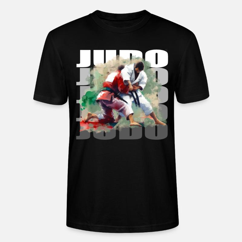 Judo - Stanley/Stella Unisex Bio-T-Shirt CRAFTER - Schwarz