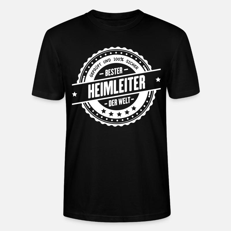 Bester Heimleiter - Stanley/Stella Unisex Bio-T-Shirt CRAFTER - Schwarz