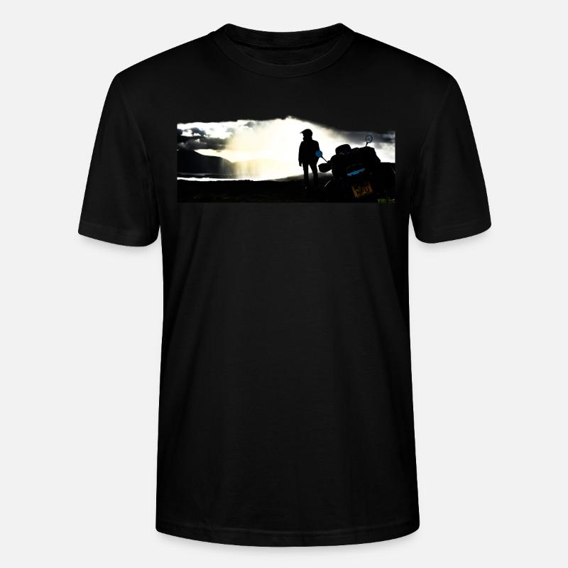 Cavalier aventure - T-shirt bio CRAFTER Stanley Stella Unisexe - noir