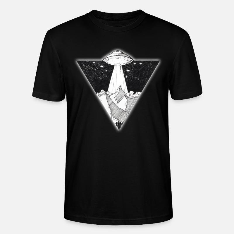 Ufo - Stanley/Stella Unisex Bio-T-Shirt CRAFTER - Schwarz