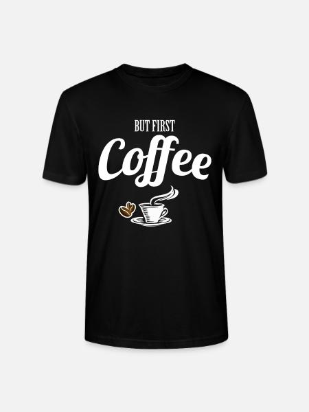 Coffee - Stanley/Stella Unisex Bio-T-Shirt CRAFTER - Schwarz