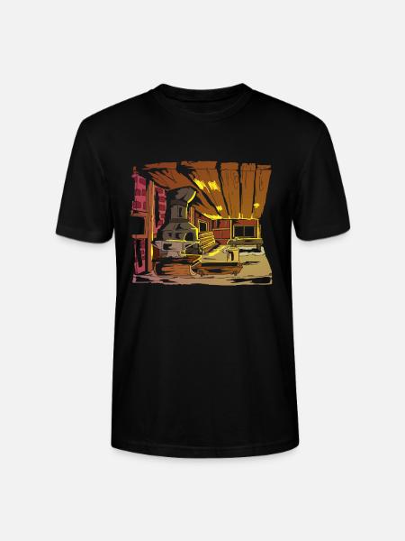 Blacksmith Blacksmith Handmade Forge Forge - Ekologisk T-shirt CRAFTER unisex från Stanley/Stella - svart