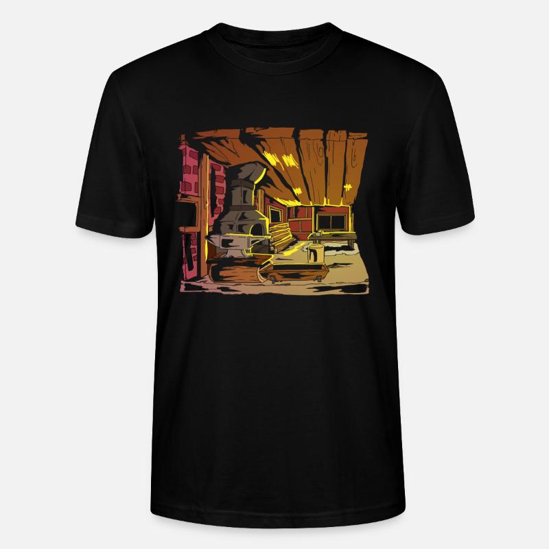 Blacksmith Blacksmith Handmade Forge Forge - Stanley/Stella CRAFTER Unisex Organic T-Shirt - black
