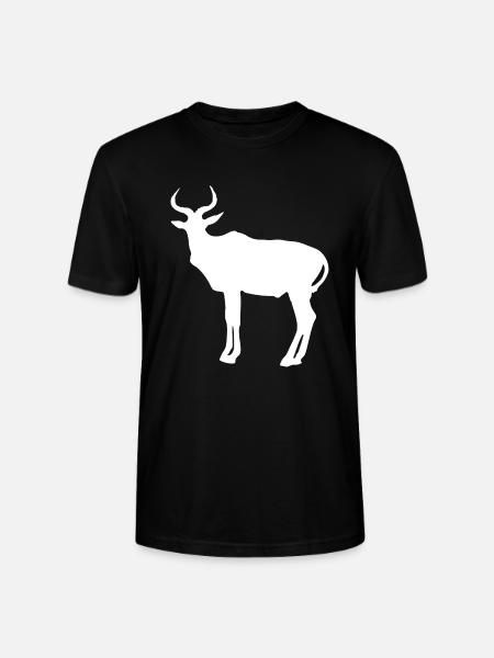 antelope - Stanley/Stella CRAFTER Unisex Organic T-Shirt - black