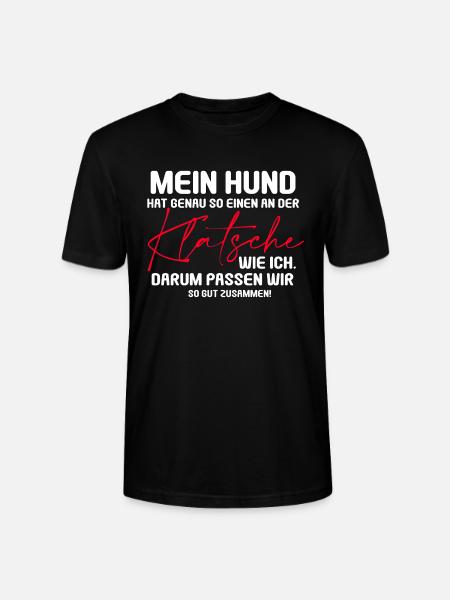 Klatsche - Stanley/Stella Unisex Bio-T-Shirt CRAFTER - Schwarz