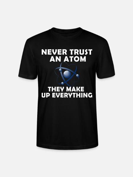 Atom trust - Stanley/Stella CRAFTER Unisex Organic T-Shirt - black