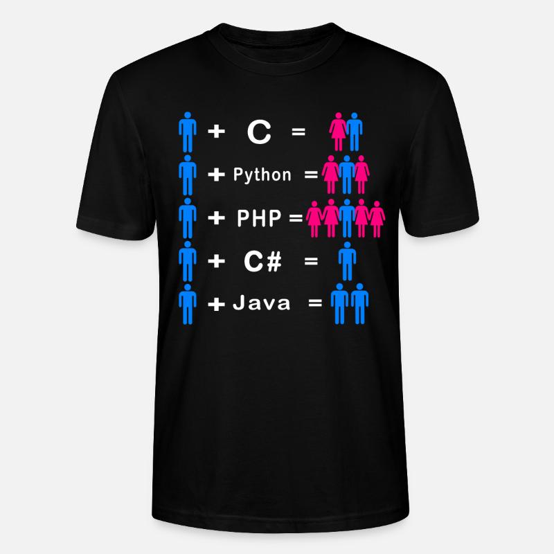 Programmer - Stanley/Stella CRAFTER Unisex Organic T-Shirt - black