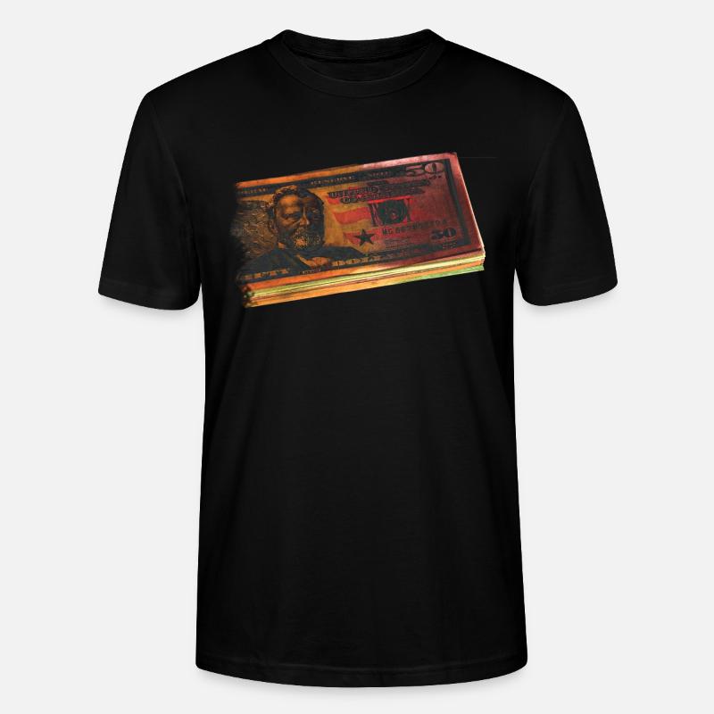 Dollars - Stanley/Stella Unisex Bio-T-Shirt CRAFTER - Schwarz