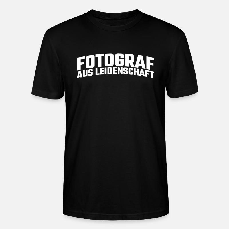 Fotograf - Stanley/Stella Unisex Bio-T-Shirt CRAFTER - Schwarz