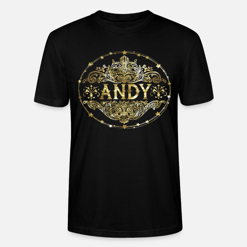 Andy - Stanley/Stella Unisex Bio-T-Shirt CRAFTER - Schwarz