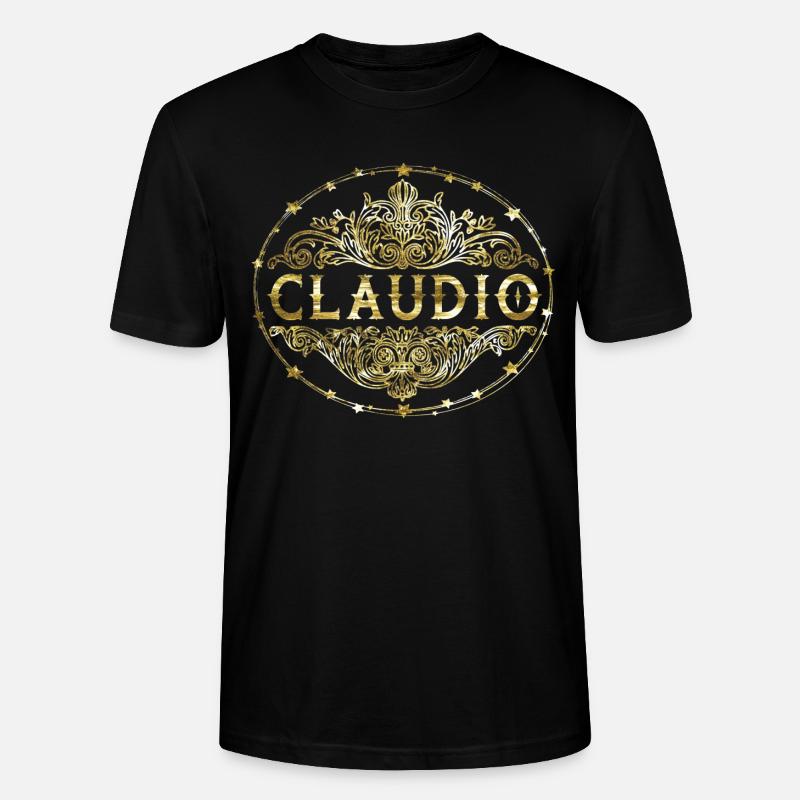 Claudio - Stanley/Stella Unisex Bio-T-Shirt CRAFTER - Schwarz