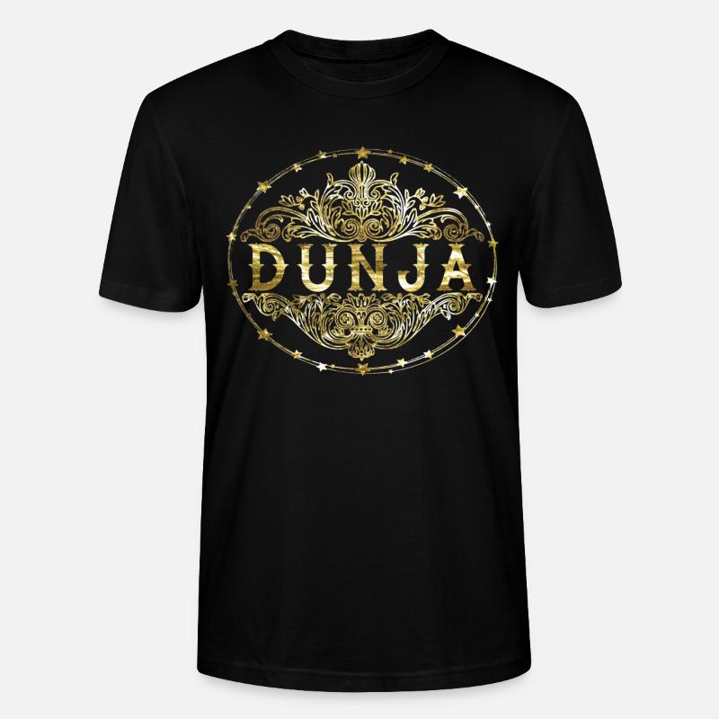 Dunja - Stanley/Stella Unisex Bio-T-Shirt CRAFTER - Schwarz