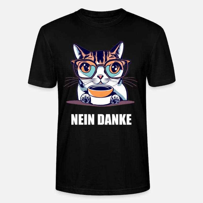 Nein Danke - Stanley/Stella Unisex Bio-T-Shirt CRAFTER - Schwarz