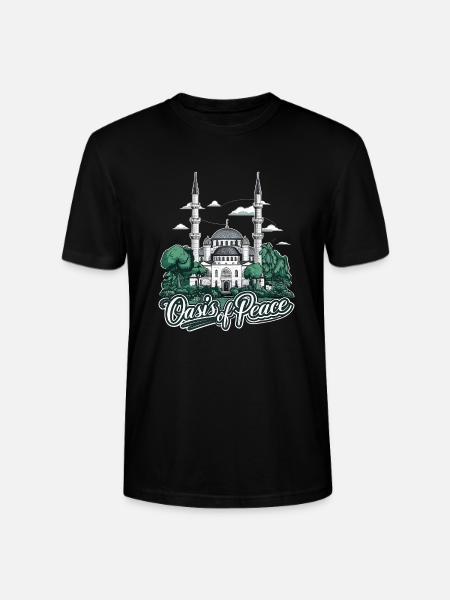 Majestätische Moschee & islamische Kultur - Stanley/Stella Unisex Bio-T-Shirt CRAFTER - Schwarz