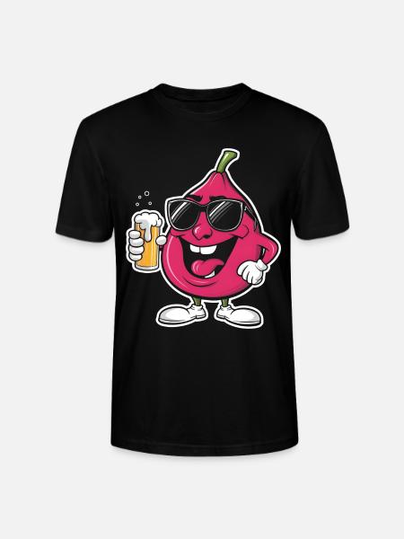 Feige Bier - Stanley/Stella Unisex Bio-T-Shirt CRAFTER - Schwarz