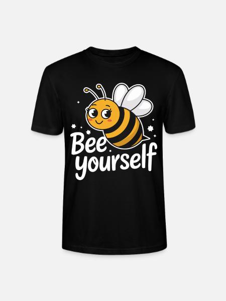 honey bee beekeeper bees bee - Stanley/Stella CRAFTER Unisex Organic T-Shirt - black
