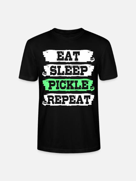 Essiggurke Gurke Gurken - Stanley/Stella Unisex Bio-T-Shirt CRAFTER - Schwarz