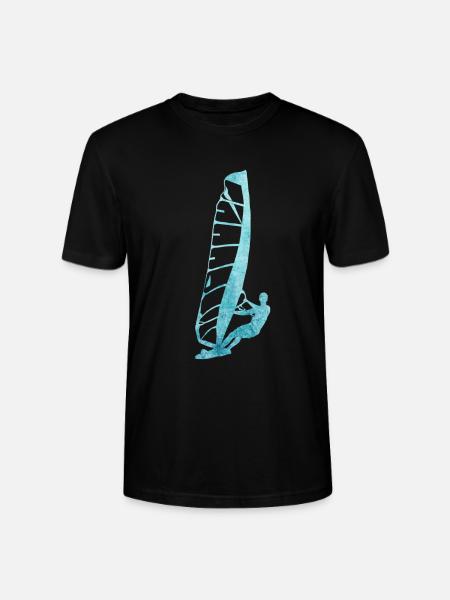 Windsurfing - Stanley/Stella CRAFTER Unisex Organic T-Shirt - black