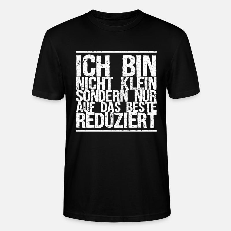 Witzige Sprüche - Stanley/Stella Unisex Bio-T-Shirt CRAFTER - Schwarz