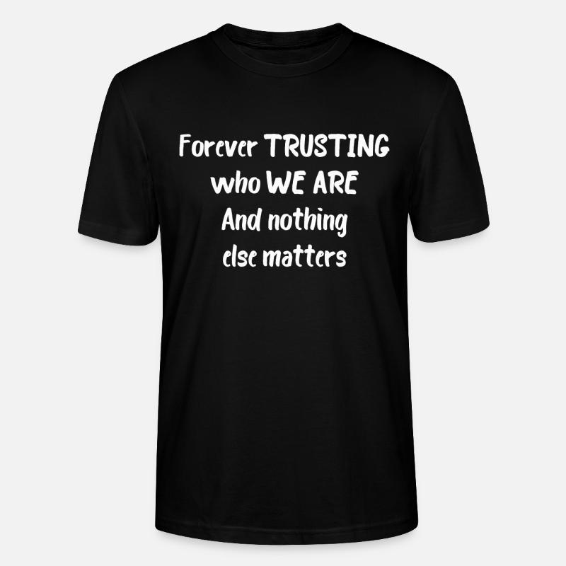 Rien d'autre ne compte - T-shirt bio CRAFTER Stanley Stella Unisexe - noir