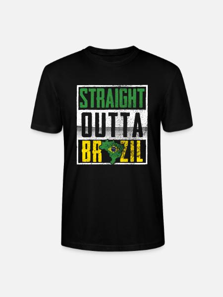 Direct from Brazil - Stanley/Stella CRAFTER Unisex Organic T-Shirt - black
