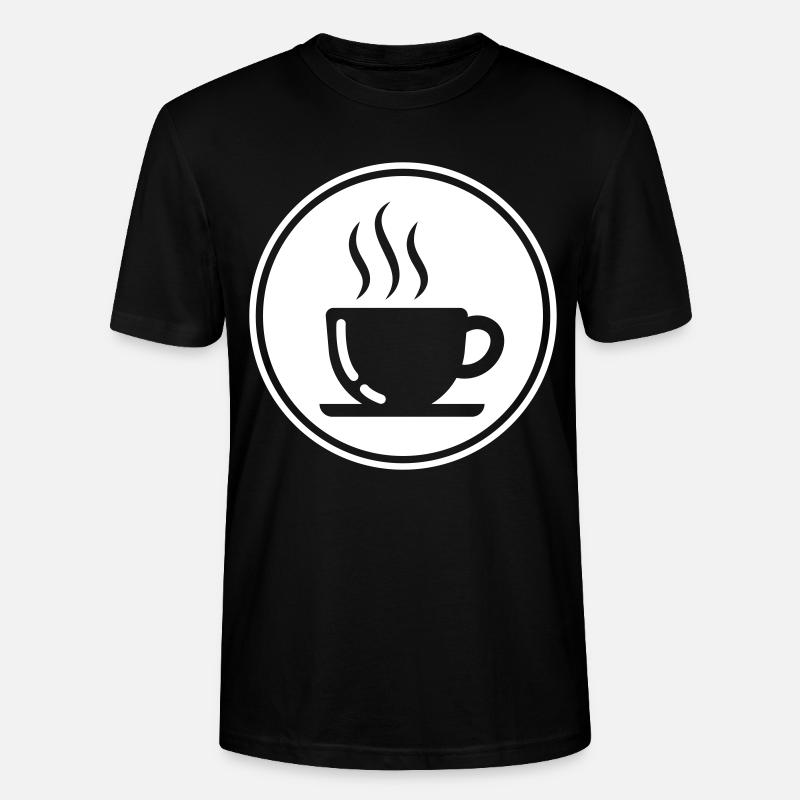 Kaffeetasse - Stanley/Stella Unisex Bio-T-Shirt CRAFTER - Schwarz