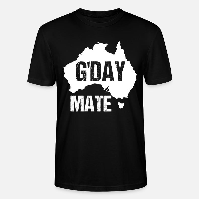 G'DAY MATE - Stanley/Stella Unisex Bio-T-Shirt CRAFTER - Schwarz