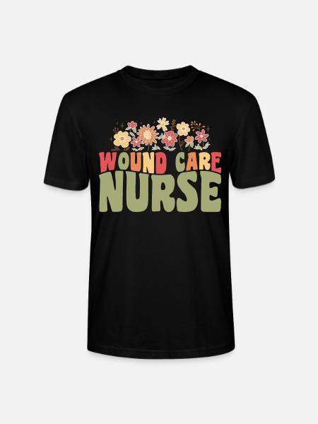 Wound Care Nurse - Stanley/Stella CRAFTER Unisex Organic T-Shirt - black