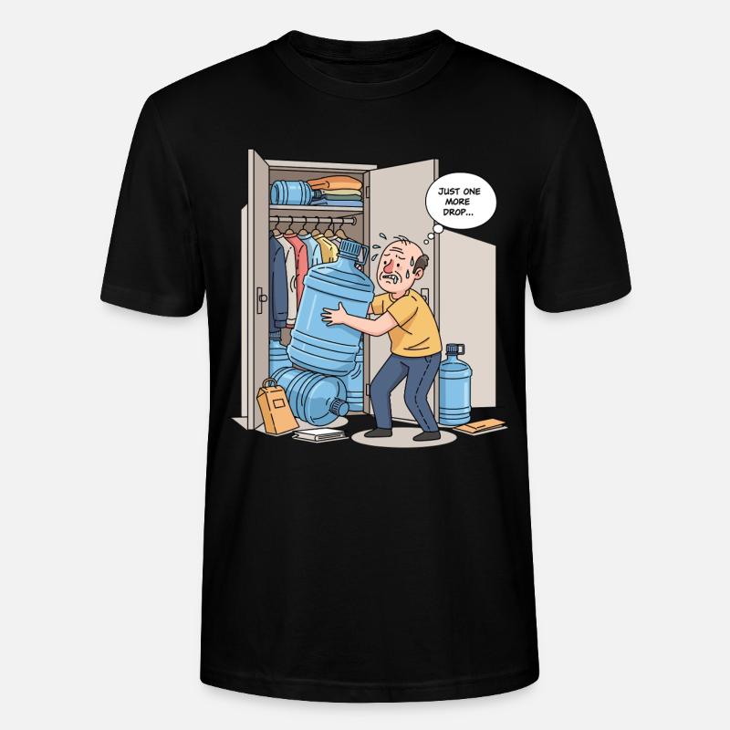 Nur ein weiterer Tropfen... - Stanley/Stella Unisex Bio-T-Shirt CRAFTER - Schwarz