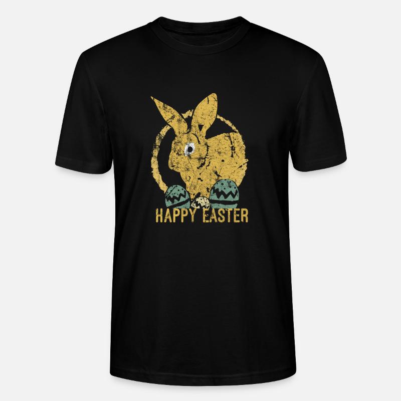 Easter - Stanley/Stella CRAFTER Unisex Organic T-Shirt - black