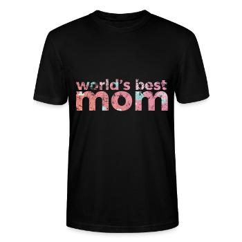 Muttertag - Stanley/Stella Unisex Bio-T-Shirt CRAFTER - Schwarz - Vorne - Alina (178cm) & Michal (187cm)