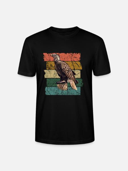 eagle - Stanley/Stella CRAFTER Unisex Organic T-Shirt - black