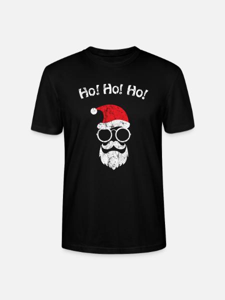 Weihnachten - Stanley/Stella Unisex Bio-T-Shirt CRAFTER - Schwarz