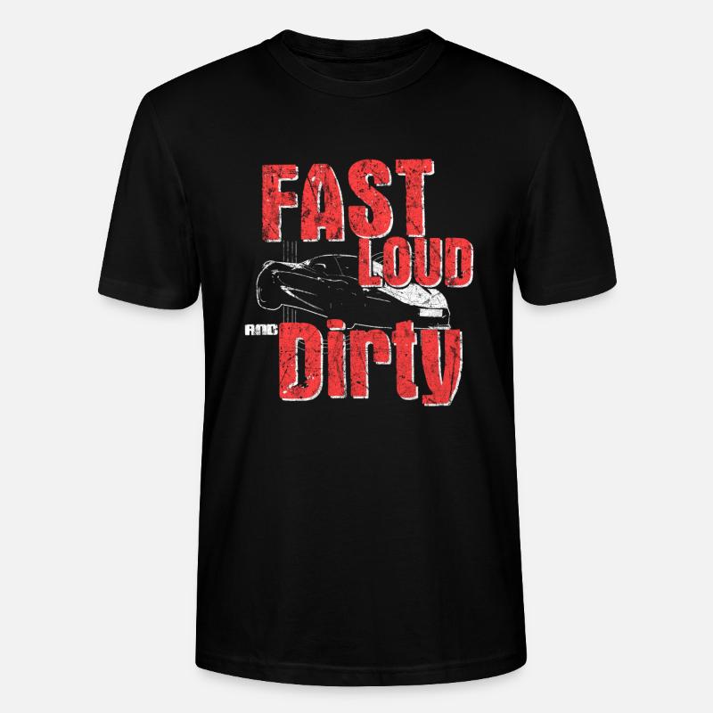 Car engine gift idea - Stanley/Stella CRAFTER Unisex Organic T-Shirt - black