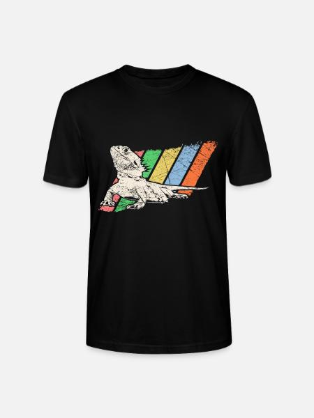Pet Retro - Stanley/Stella CRAFTER Unisex Organic T-Shirt - black