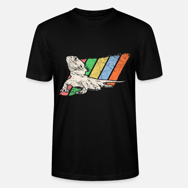 Haustier Retro - Stanley/Stella Unisex Bio-T-Shirt CRAFTER - Schwarz
