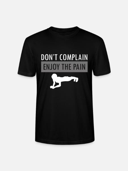 Sport Fitness Gift Idea - Stanley/Stella CRAFTER Unisex Organic T-Shirt - black