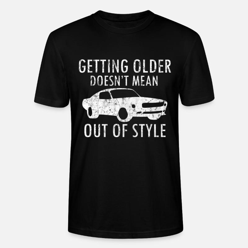 Car engine gift idea - Stanley/Stella CRAFTER Unisex Organic T-Shirt - black